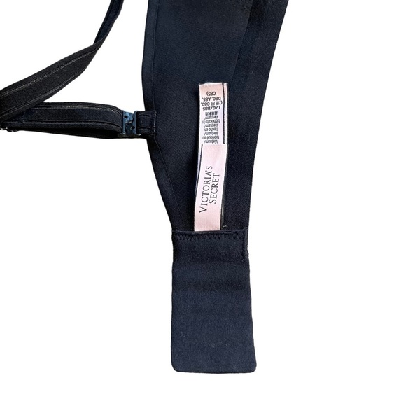Victoria’s Secret Lightly Lined Demi No Wire Adjustable Bra (Large) Black - Picture 3 of 7